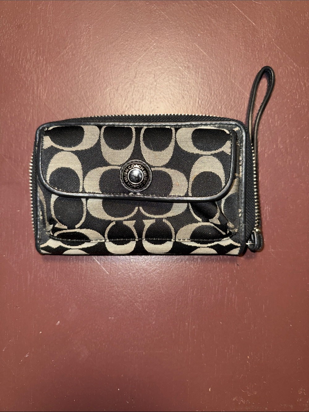 Coach Wristlet Wallet